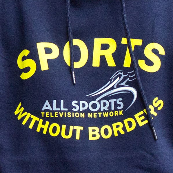 All Sports Television Network "Sports Without Borders" Navy Pullover Hoodie