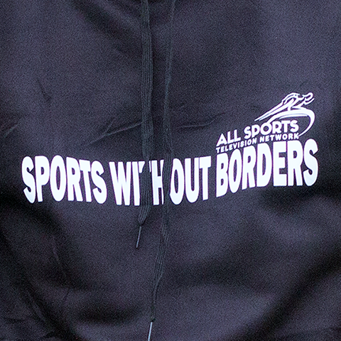All Sports Television Network slim fit hoodie.